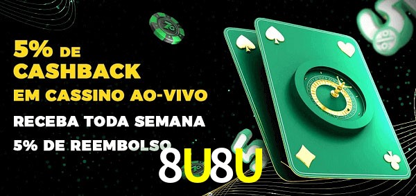 Promoções do cassino ao Vivo 8U8U